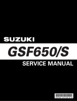 Suzuki GSF650S User manual