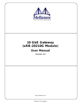 Mellanox Technologies sRB-20210G User manual