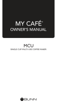 Bunn MCU User manual