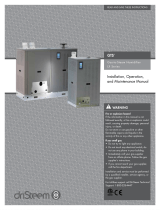 DriSteem GTS LX Series Installation, Operation and Maintenance Manual