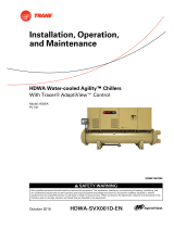 Trane Agility HDWA Installation, Operation and Maintenance Manual