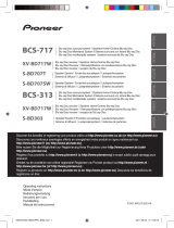 Pioneer BCS-313 Owner's manual