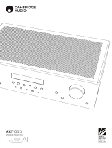 Cambridge Audio AXR100D Stereo Receiver User manual