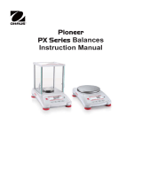 Ohaus PX85 User manual