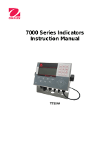 Ohaus T72XW User manual