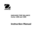 Ohaus 1450-SD User manual