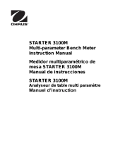 Ohaus ST3100M-B User manual