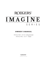 Rodgers Imagine Series 351 Owner's manual