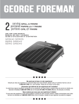 George Foreman GRS075 Series Owner's manual