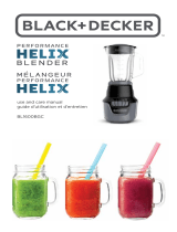 Black and Decker Appliances BL1600BGC Performance Helix Blender User manual
