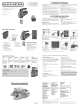 Black and Decker Appliances MX610 Series Helix Performance Premium 5-Speed Hand Mixer User manual