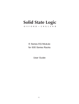 Solid State Logic E-Series EQ Module User guide