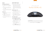 Konftel 300Mx/300Mx 4G Quick start guide
