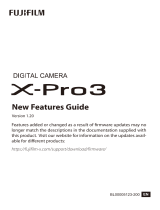 Fujifilm X-Pro3 Owner's manual