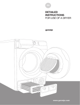 Gorenje DE8B Owner's manual