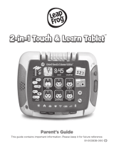LeapFrog 80-194850 2-in-1 Touch and Learn Table User guide