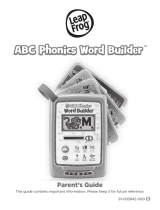 Leap Frog 80-611100 ABC Phonics Word Builder User guide