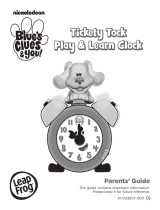 LeapFrog Nicklodeon Blue’s Clues & You! Tickety Tock Play & Learn Clock Parents' Manual