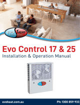 evoheat Evo Control 17 Owner's manual