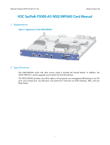H3C SecPath F5000-A5 NSQ1MPUA0 User manual