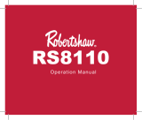 Robertshaw RS8110 Operation User manual