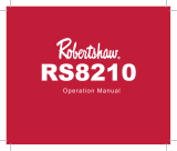 Robertshaw RS8210 Operation User manual