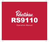 Robertshaw RS9110 Operation User manual
