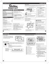 Robertshaw RS9110T User manual