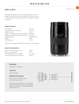 Hasselblad HC 4/210 User manual