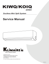 Klimaire KIWQ12H2-3T / KOIQ12H2-3 User manual