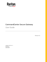 Raritan CommandCenter Secure Gateway User guide