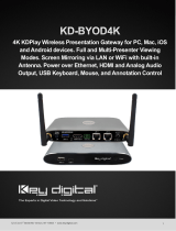 Key Digital KD-BYOD4K Quick setup guide