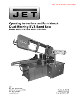 JET MBS-1323EVS-H Owner's manual