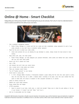 Broadcom Online @ Home - Smart Checklist User guide
