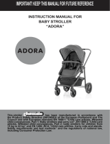 Chipolino Baby stroller Adora Operating instructions