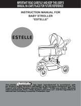 Chipolino Baby stroller Estelle Operating instructions