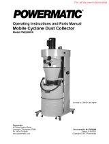 Powermatic PM2200 Cyclonic Dust Collector - User manual