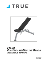 True Fitness FS-20 User manual