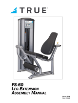 True Fitness FS-60 User manual