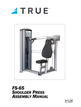 True Fitness FS-65 User manual