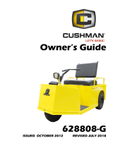 Cushman 2018-2020 Minute Miser Electric User manual