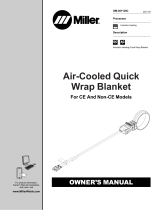 Miller AIR-COOLED QUICK WRAP BLANKET CE Owner's manual
