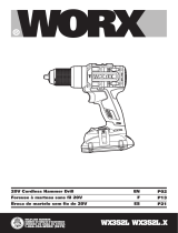 Worx WX352L Owner's manual