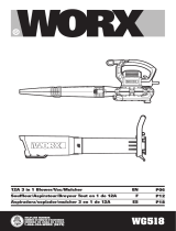 Worx WG518 Owner's manual