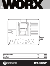 Worx WA3847 Owner's manual