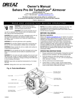 Legend Brands Sahara Pro TurboDryer X4 Owner's manual