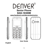 Denver BAS-18300M User manual