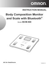 Omron BCM-500 User manual