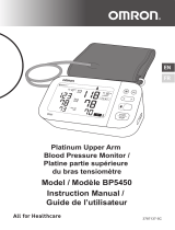 Omron BP5450 User manual