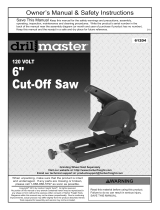 drillmaster 120 Volt 6″ Cut-Off Saw User manual